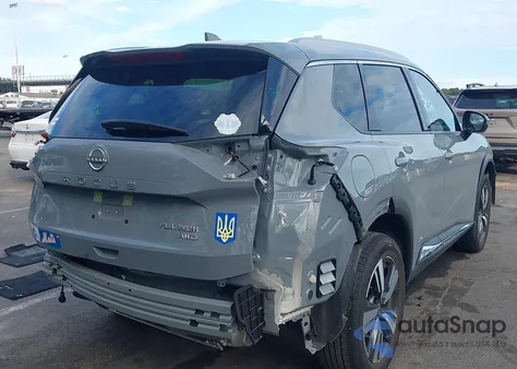 2023 Nissan Rogue Platinum Intelligent Awd из США, поврежденный, VIN JN8BT3DD6PW320286